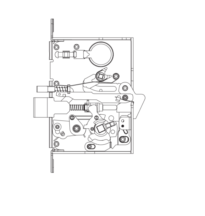 Picture of L283-614 LM9300 Lock Case, For use with LM9350/70