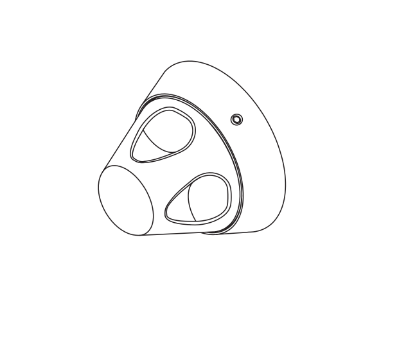 Picture of 09-155 630 L-Series Anti-Ligature Kit, Convert To SK1 Ligature Resistant Knob