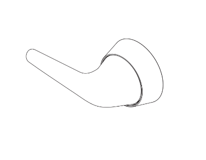 Picture of 09-139 630 L-Series Anti-Ligature Kit, Convert To SL1 Ligature Resistant Lever