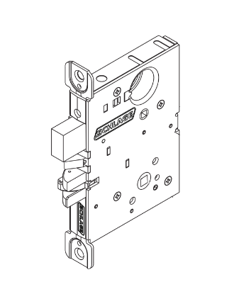 Picture of 24759656 LM Series Lock Case, Electrified, For use with LM9290/LM9292/LM9294