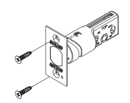Picture of 16-484 Deadbolt/Deadlatch Combination, Square corner, 1" x 2-1/4"