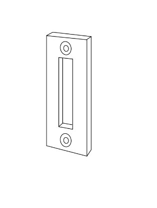 Picture of CL10-352 Slotted Strike, CL Series