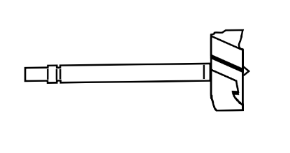 Picture of 40-177 Multi-Spur Bit, 1-1/2"
