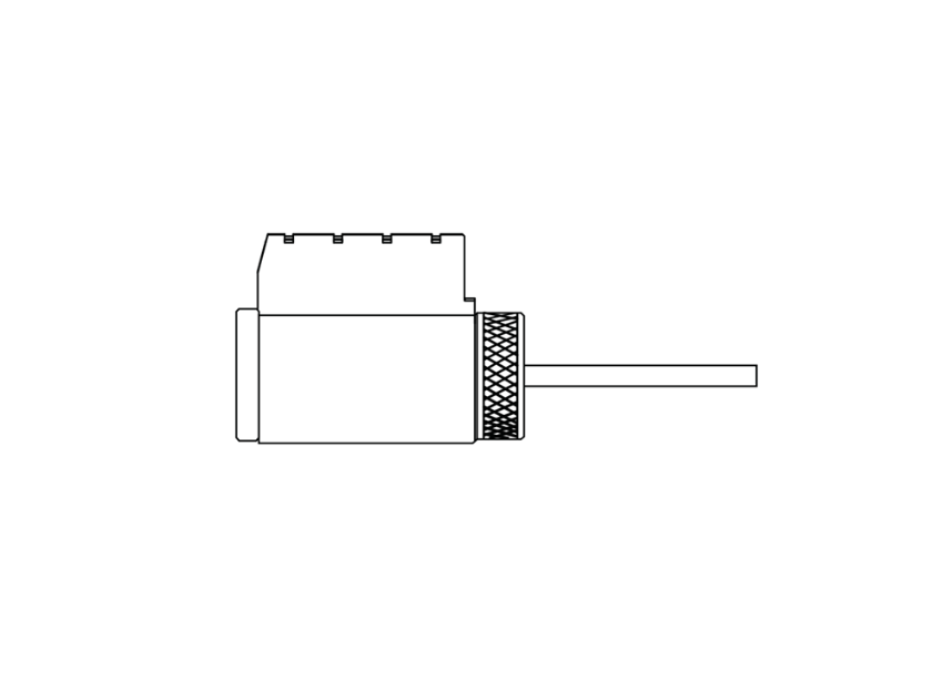 Picture of 21-003 6-Pin Conventional Key-in-Knob Cylinder, For Faculty Restroom