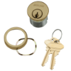 Picture of 20-001 Mortise Cylinder with compression ring and spring