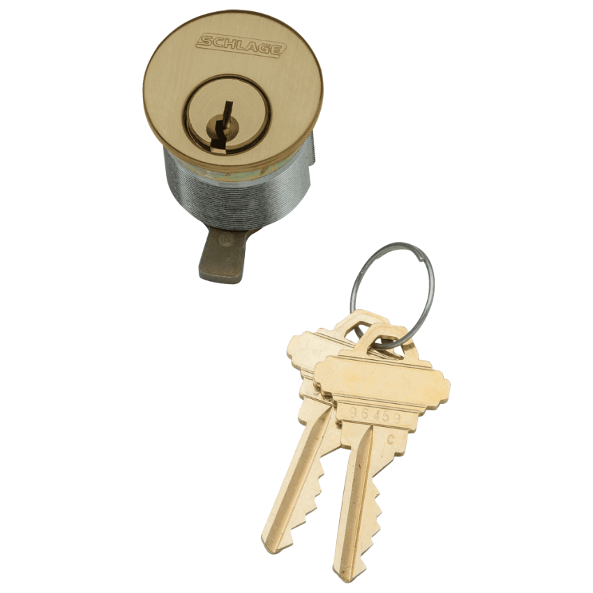 Picture of 26-021 Mortise Cylinder with compression spring