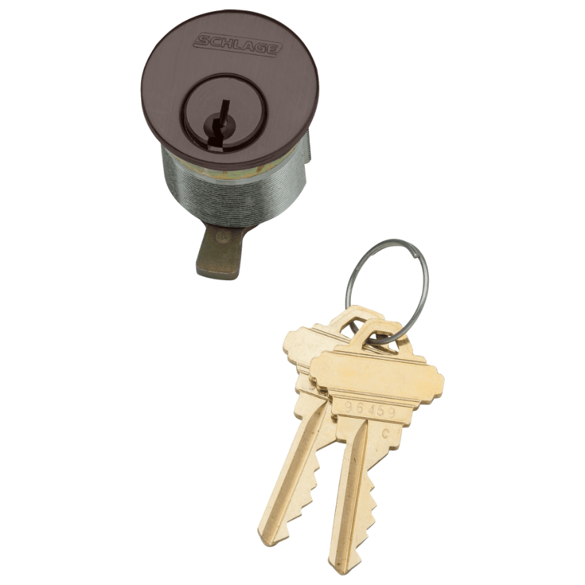 Picture of 26-021 Mortise Cylinder with compression spring