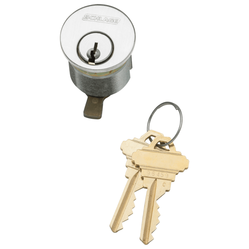 Picture of 26-021 Mortise Cylinder with compression spring