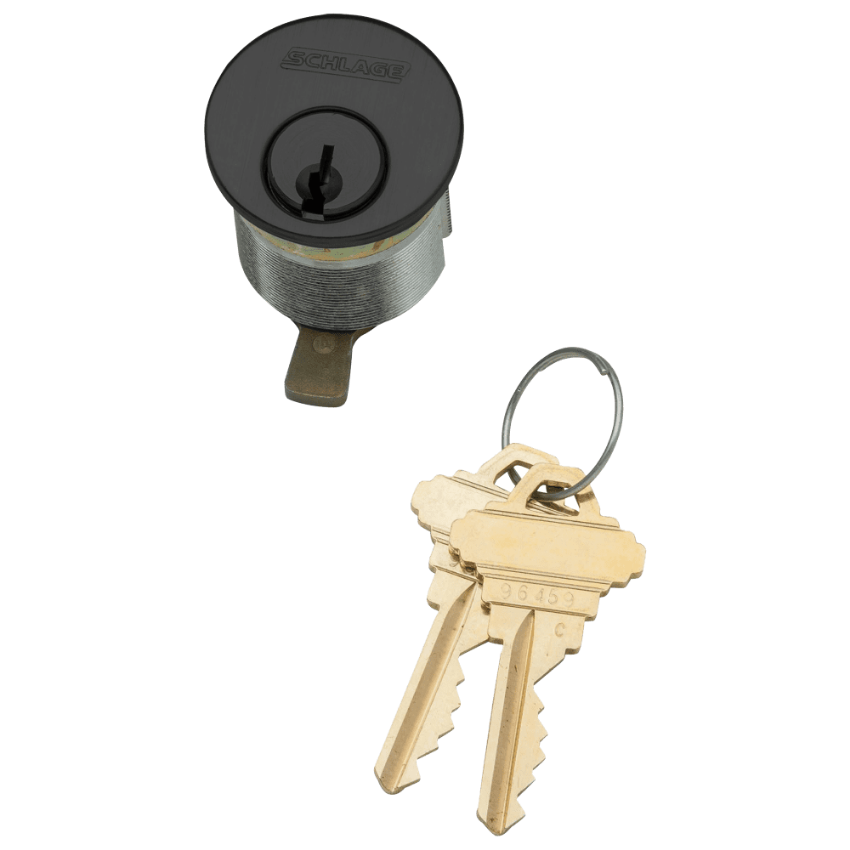 Picture of 26-021 Mortise Cylinder with compression spring