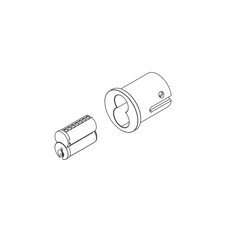 Picture of 26-103, 1-1/2 In. FSIC Mortise Housing without logo, LM/LMV Series