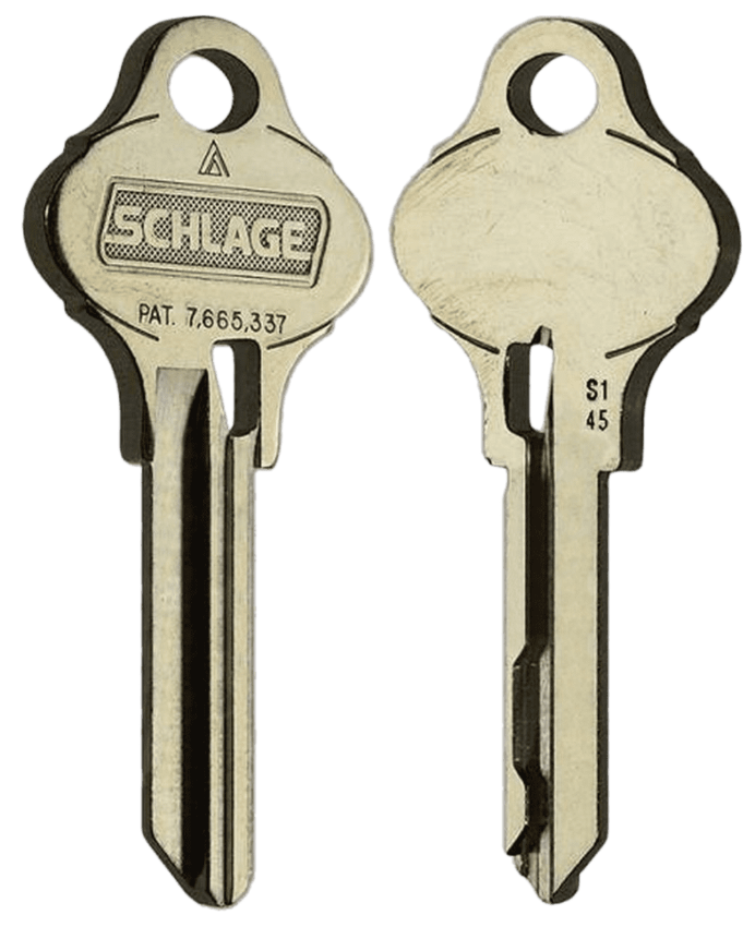 Picture of 35-270 Key Blank, Standard bow, Embossed (50 Pack)