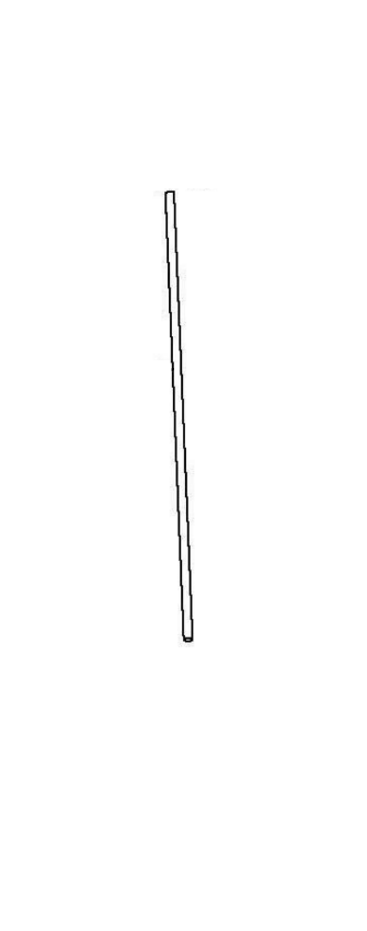 Picture of 104051-2 Top Rod, 8' Door, Steel (36.375" long)