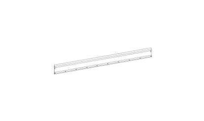 Picture of 12515-7 Hanger plate, AO19, 90" long, Aluminum