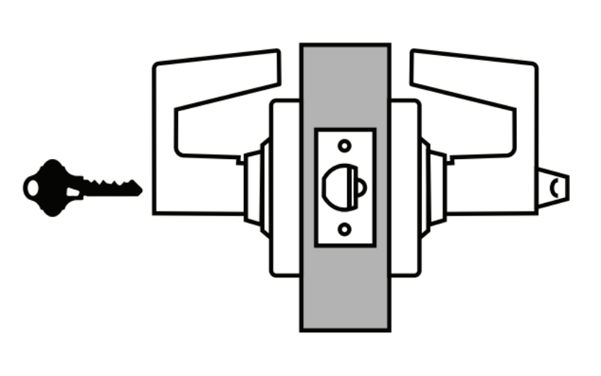 Picture of ND92 IND IS Vandlgard entrance lock