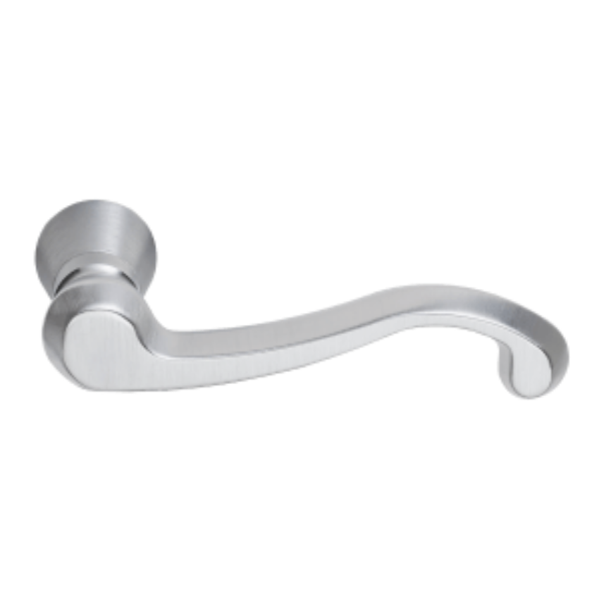 Schlage 09-506 Astor Outside Lever with Rose for L Series 626 Satin Chrome
