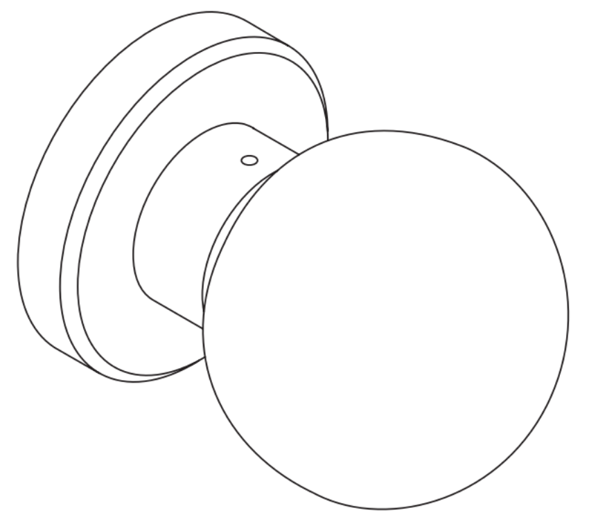 Picture of 09-506 Outside Lever/Knob with Rose for L Series