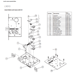 Lock Case Assembly