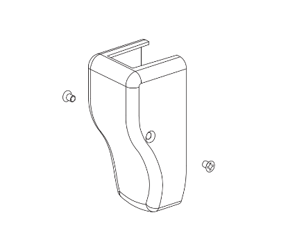 Von Duprin 050464 8827 Latch Cover Kit