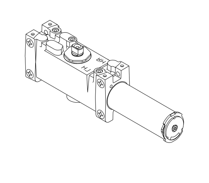 Picture of 4516-3071 Std Cylinder Assembly - Size 6