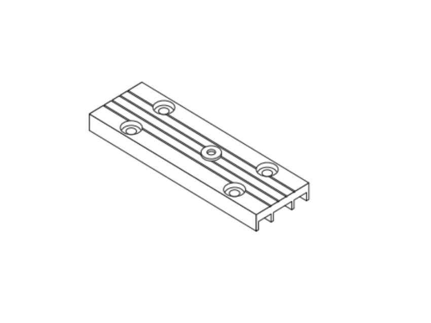 Picture of 2810-117 Bottom Pivot Plate