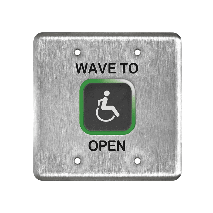 Picture of 8310-810DA Touchless Actuator, Double Gang, Wheelchair Icon and Text