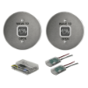 Picture of 8310-3810RW Touchless Actuator, Round, Wave Icon and Text Kit