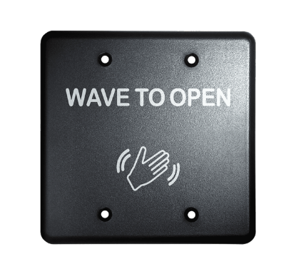 Picture of 8310-813 Touchless Actuator, Black Single and Double Gang, Wave Icon and Text