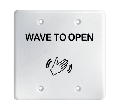 Picture of 8310-813WH Touchless Actuator, White Single and Double Gang, Wave Icon and Text