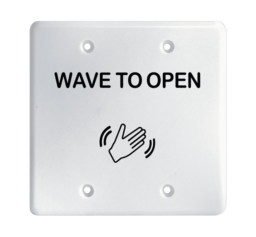 Picture of 8310-813WH Touchless Actuator, White Single and Double Gang, Wave Icon and Text