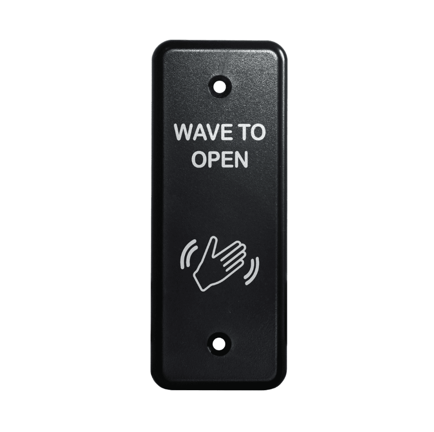 Picture of 8310-813J Touchless Actuator, Black Jamb, Wave Icon and Text