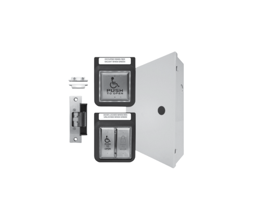 Picture of 8310-2420 Push Plate Restroom Kit
