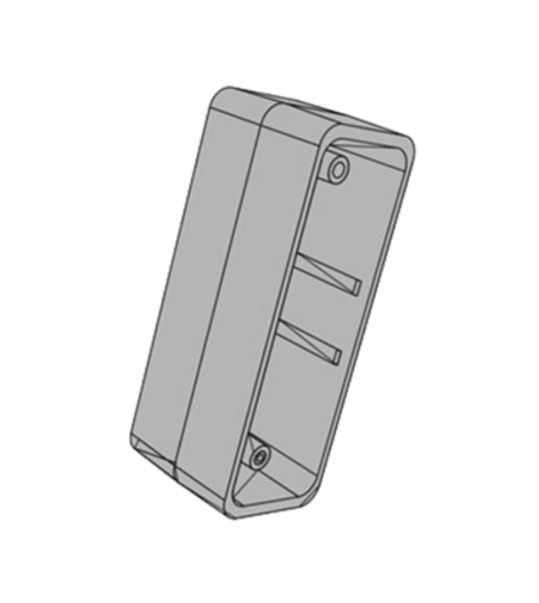 Picture of 8310-3818WS Actuator, Jamb Mount, Logo, Wireless, Surface, 1-1/2" x 4-3/4"