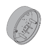 Picture of 8310-3856WS Actuator, Wall Mount, Logo, Wireless, Surface, 4-1/2" Round