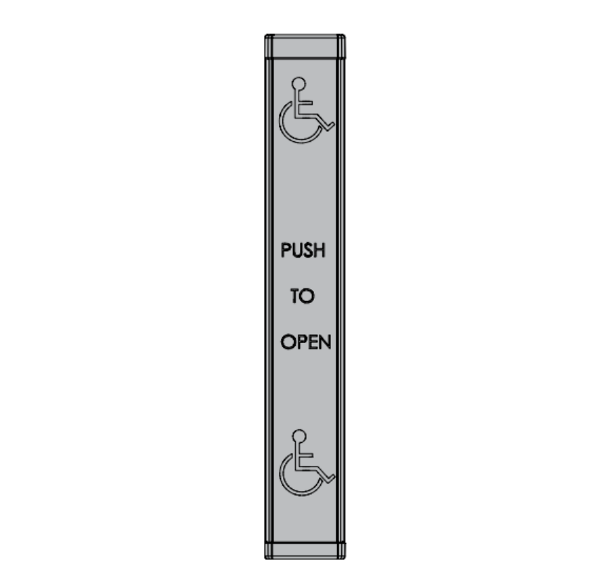 Picture of 8310-836T Actuator, Full Length, Logo, Text, 36" x 6"