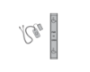 Picture of 8310-836TW Flush Length Actuator