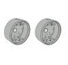 Picture of 8310-3860T Actuator Package, Logo, Text, 4-1/2" Round