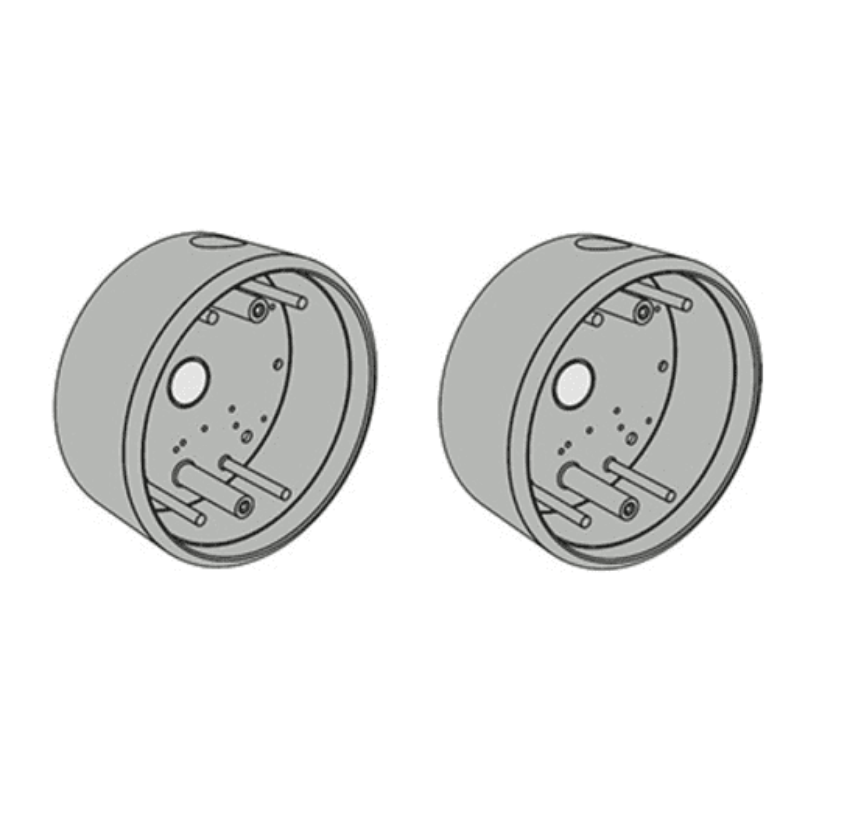 Picture of 8310-3860TW Actuator Package, Logo, Text, Wireless, 4-1/2" Round
