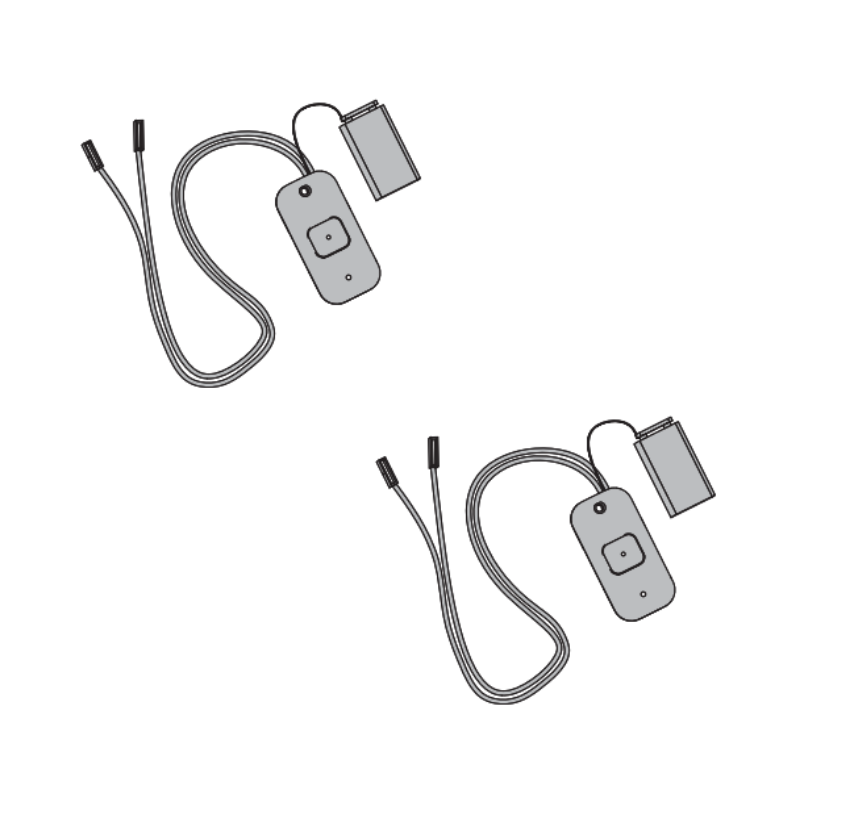 Picture of 8310-3860TW Actuator Package, Logo, Text, Wireless, 4-1/2" Round