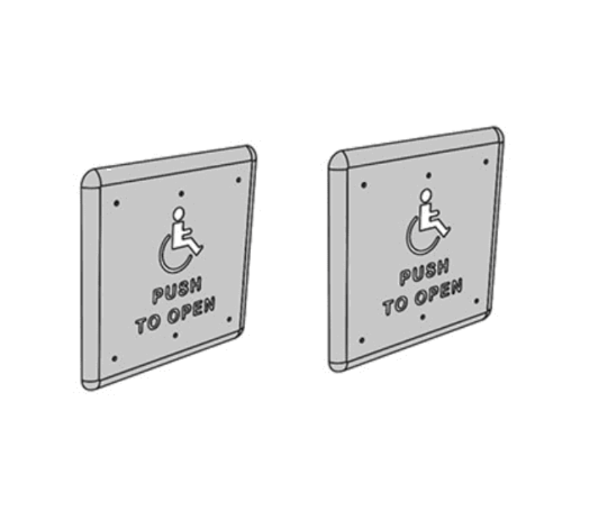Picture of 8310-3857T Actuator Package, Logo, Text, 4-3/4" x 4-3/4"