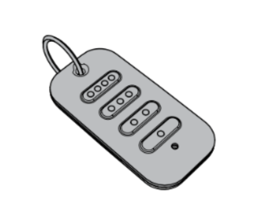 Picture of 8310-864 Transmitter, Handheld, 4 Channel
