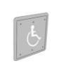 Picture of 8310-3853WB Wireless Bollard Actuator, Logo, 4-3/4" Square