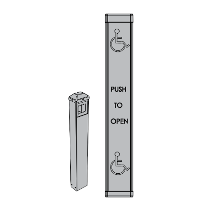 Picture of 8310-3836T Full Length Actuator/Bollard Package