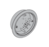 Picture of 8310-869F Flush Mount Box. 6" Round