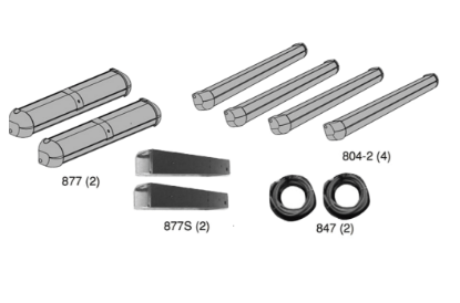 Picture of 8310-3892 Senior Swing Independent Pair Package