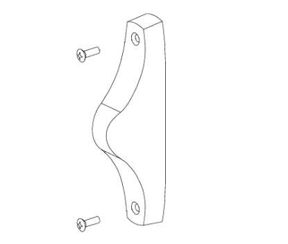 Von Duprin 050192 5547-F RHR Center Case Kit genuine OEM replacement part