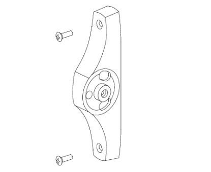 Von Duprin 050193 5547-F LHR Center Case Kit genuine OEM replacement part