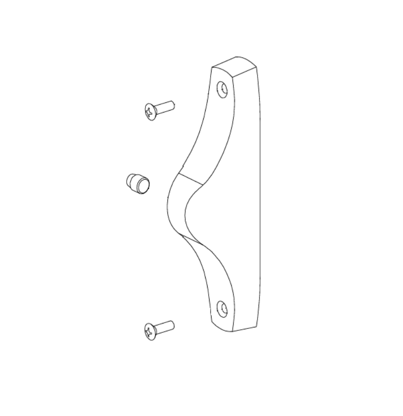 Von Duprin 050199 5547/75-F LHR end case kit OEM replacement part
