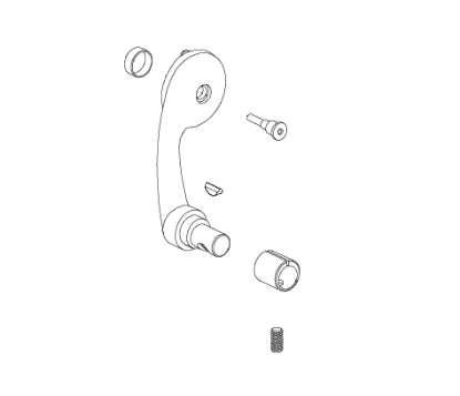 Von Duprin 050137 5547-F 75-F LH Lever Arm Kit