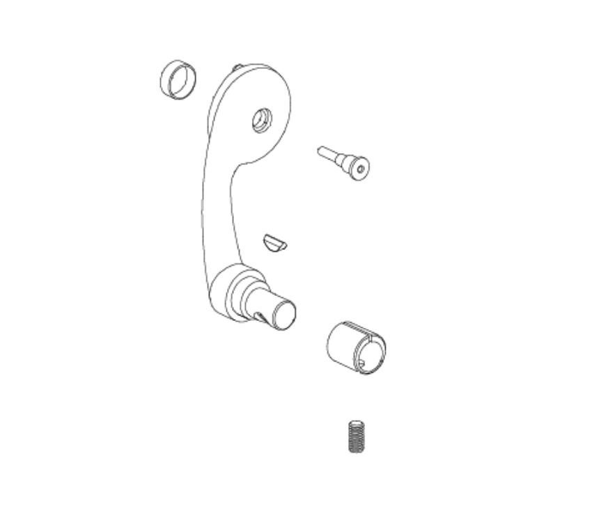 Von Duprin 050137 5547-F 75-F LH Lever Arm Kit