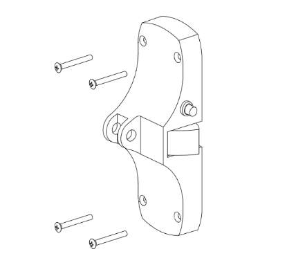 Von Duprin 050428 88K/L-F RHR center case kit for 88 Series fire exit devices